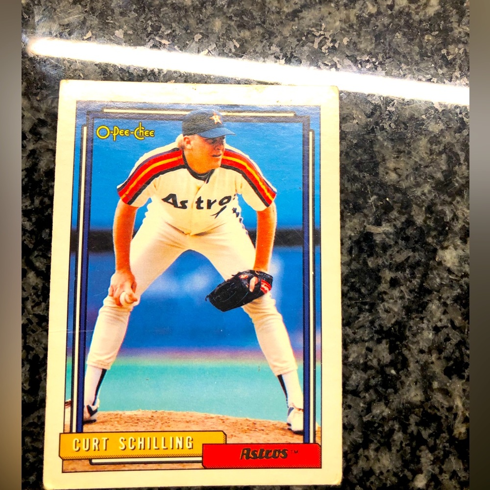 Curt Schilling O-Pee-Chee 1992 #316 baseball card!!!